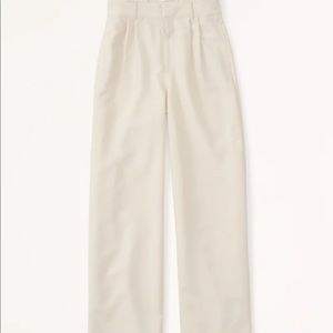 Abercrombie tailored wide leg pant